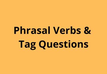 Phrasal Verbs