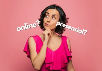 curso de inglês online ou presencial