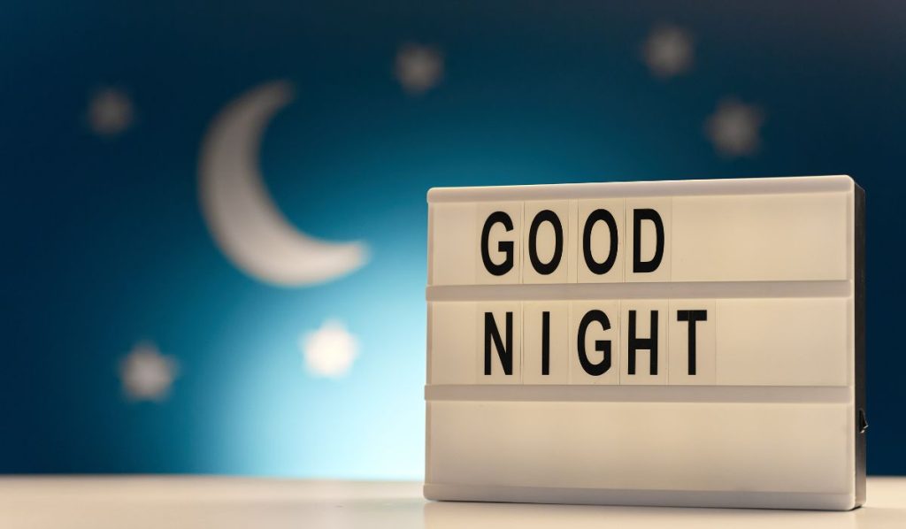 Frases de boa noite em inglês com tradução